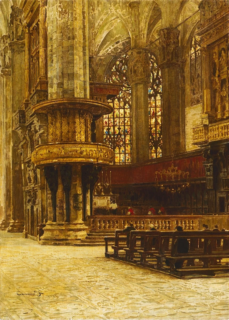Interno del Duomo di Milano - Collezione Intesa San Paolo
